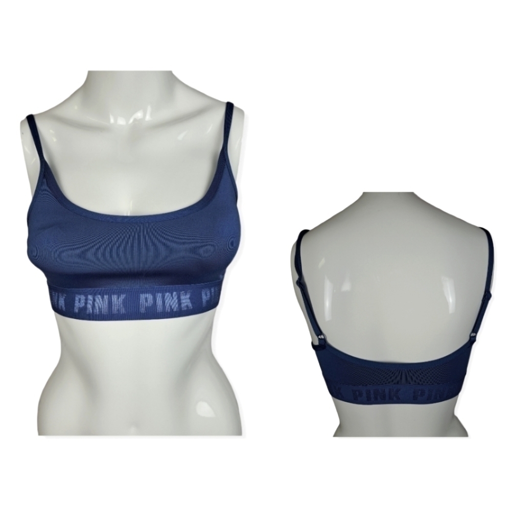 PINK Victoria's Secret Blue‎ Athetic bra